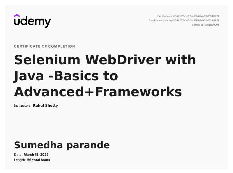 Selenium Webdriver